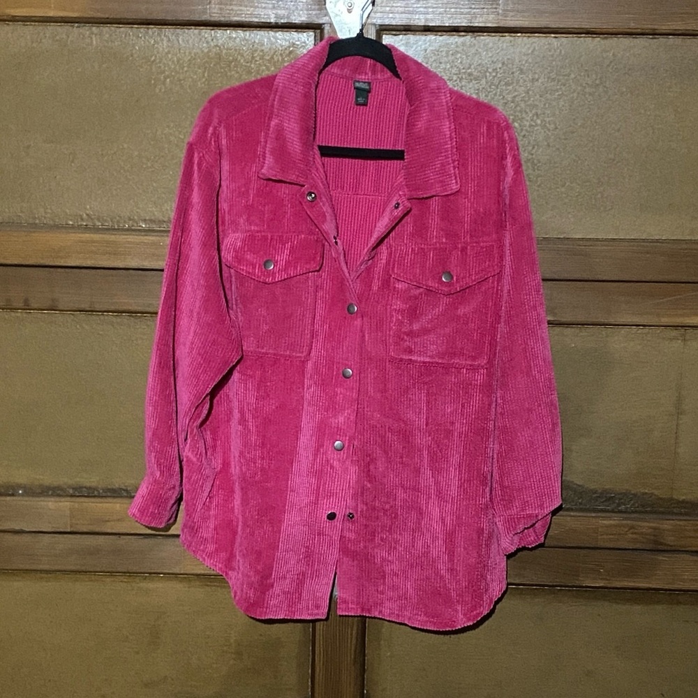 Wild Fable Pink Corduroy Jacket